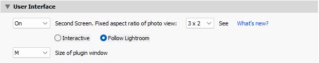 Second Screen Options